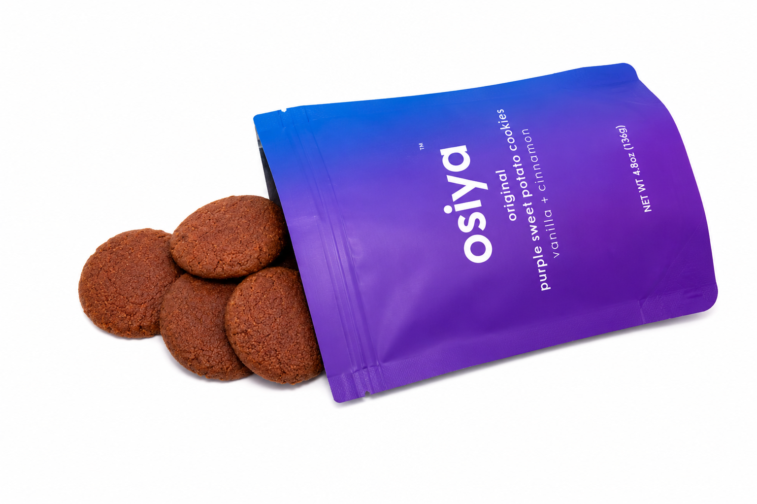 Purple Sweet Potato Cookies
